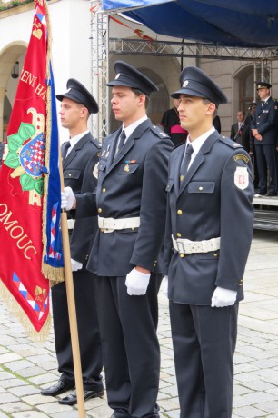 Oslava a žehnání praporu OSH Olomouc 125