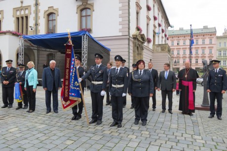 Oslava a žehnání praporu OSH Olomouc 150