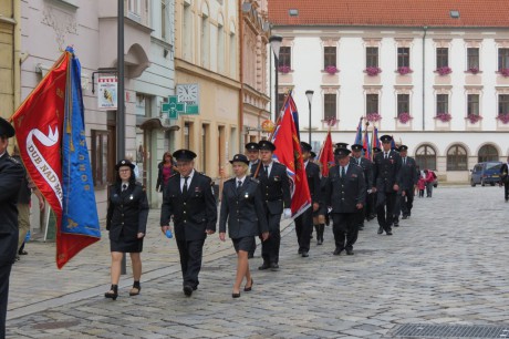 Oslava a žehnání praporu OSH Olomouc 175