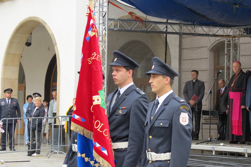 Oslava a žehnání praporu OSH Olomouc 083